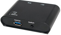 LogiLink Switch de partage USB 3.0, 2 PC sur un port USB