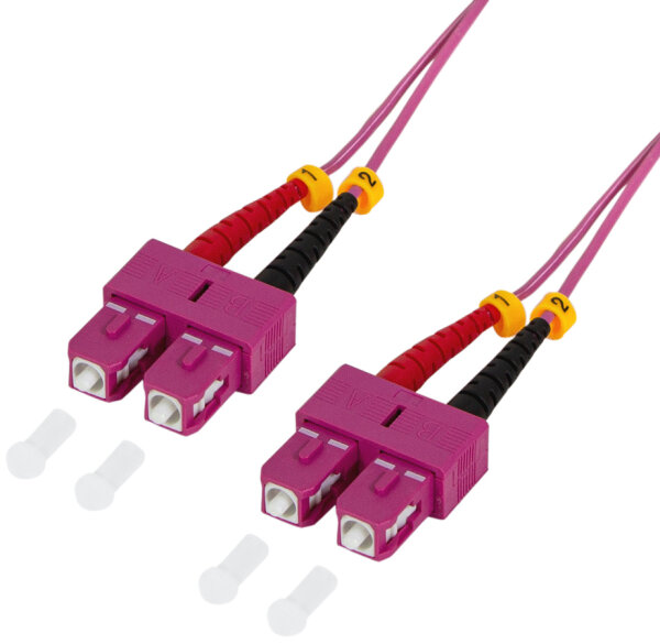 LogiLink Câble Patch à fibre optique, SC Duplex - SC Duplex