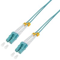 LogiLink LWL Patchkabel, LC-Duplex - LC-Duplex, OM3, 15,0 m