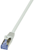 LogiLink Câble patch PrimeLine, Cat. 6A, S/FTP, 0,5 m, blanc