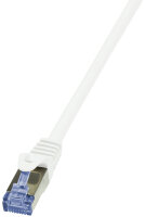 LogiLink Câble patch PrimeLine, Cat. 6A, S/FTP, 7,5 m, blanc