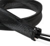 LogiLink Gaine pour câble, 1,0 m, capacité: 35 mm, noir