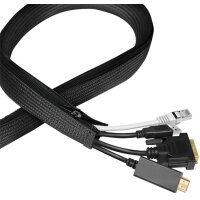 LogiLink Gaine pour câble, 2,0 m, capacité:...