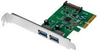 LogiLink Carte PCI Express USB 3.2, 2 ports, 10 Gbps