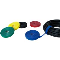 LogiLink Ruban auto-agrippant, 16 mm x 4 m, jaune