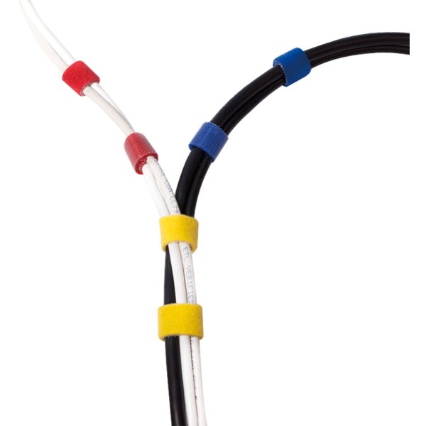 LogiLink Klettband, 16 mm x 4 m, blau