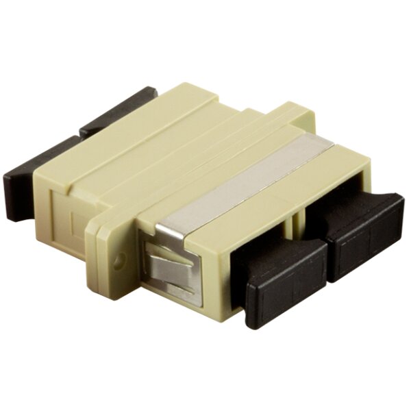 LogiLink Coupleur à fibre optique femelle, 2 x SC-Duplex,