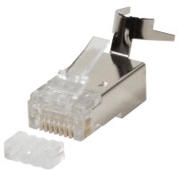 LogiLink Connecteur RJ45 mâle, Cat. 6A/Cat. 8.1A,...