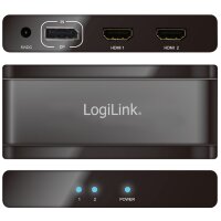 LogiLink 4K Displayport - HDMI Splitter, 2-fach