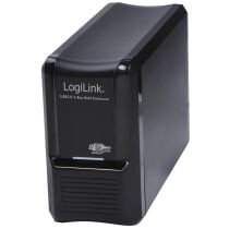 LogiLink Boîtier externe RAID, pour 2 disques durs 3,5' SATA