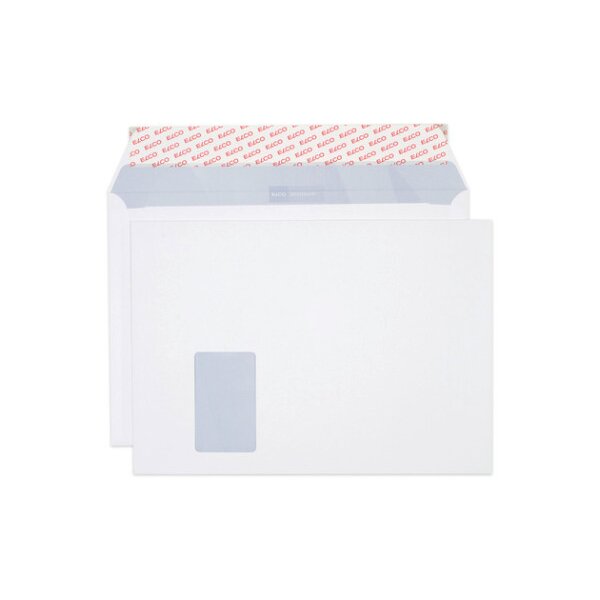 ELCO Enveloppe Office a/fenêtre C4 74523.12 120g, blanc 50 pcs.