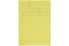 ELCO Telefonblock mit Uhr A5 74584.79 gelb, 65gm2 5x80 Blatt