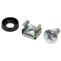 LogiLink Montagesatz M6 für 19" Komponenten,...