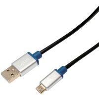 LogiLink Premium USB 2.0 Kabel, USB-A - USB-B Micro Stecker