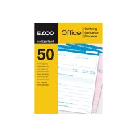 ELCO Quittung A6 74591.19 60g 50x2 Blatt
