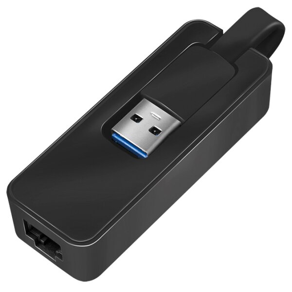 LogiLink Adaptateur USB 3.0 vers Gigabit Ethernet, noir