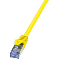 LogiLink Patchkabel, Kat. 6A, S/FTP, 0,25 m, violett