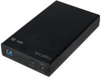 LogiLink 3,5" SATA Festplatten-Gehäuse, USB...