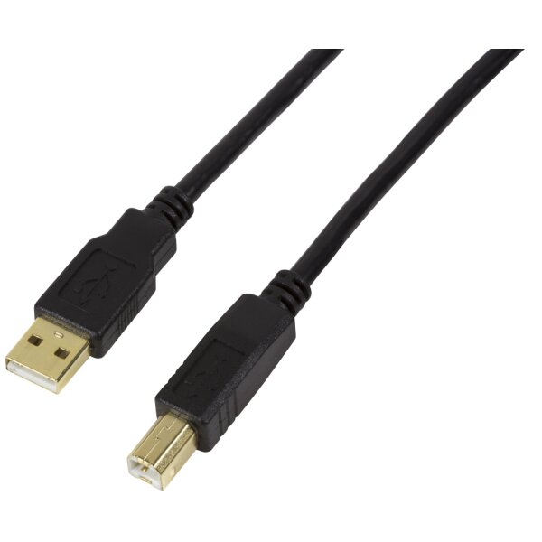 LogiLink USB 2.0 Aktives Verl&auml;ngerungskabel, 20,0 m, schwarz