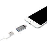 LogiLink USB-C Adapter-Set, 2-teilig, silber