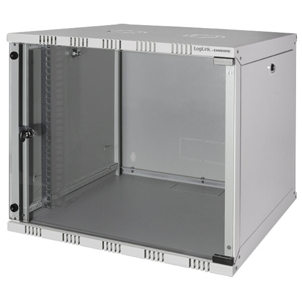 LogiLink Coffret mural 19, démonté, 6 U, noir