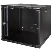 LogiLink Coffret mural 19, démonté, 6 U, noir