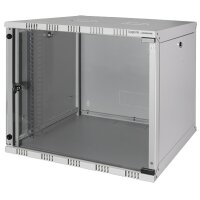 LogiLink Coffret mural 19, démonté, 9 U, noir