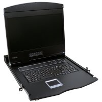 LogiLink 19 LCD KVM Konsole mit 48,26 cm (19) TFT-Monitor