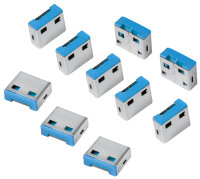 LogiLink USB Sicherheitsschloss, 10 Schlösser
