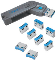 LogiLink Verrou de sécurité USB, 1...