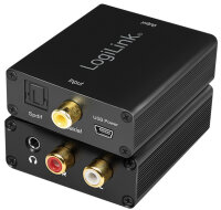 LogiLink Audio Konverter, Digital auf Analog, 3,5 mm SPDIF