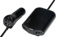 LogiLink Chargeur allume-ciagre USB pour sièges...
