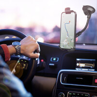 LogiLink Support de smartphone pour auto, au pare-brise