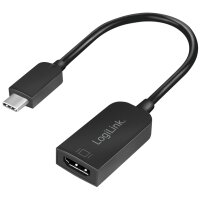 LogiLink Câble adaptateur USB-C - HDMI, noir