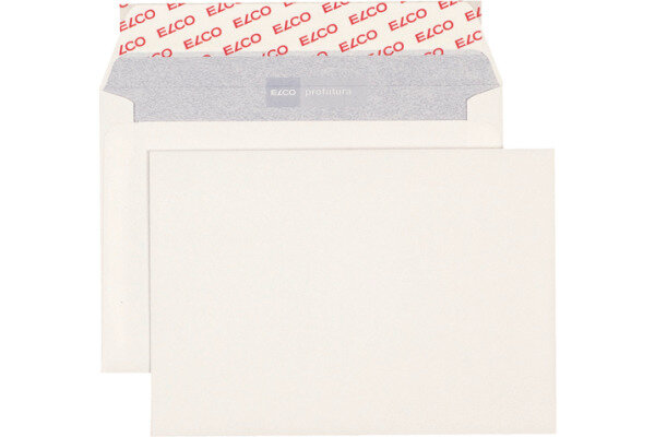 ELCO Enveloppe Profutura s/fen. C6 30660 100g, blanc, colle 500 pcs.