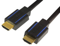 LogiLink Câble HDMI Premium pour Ultra HD, 7,5 m, noir