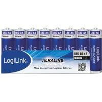 LogiLink Pile alcaline Ultra Power, Mignon (AA/LR6)