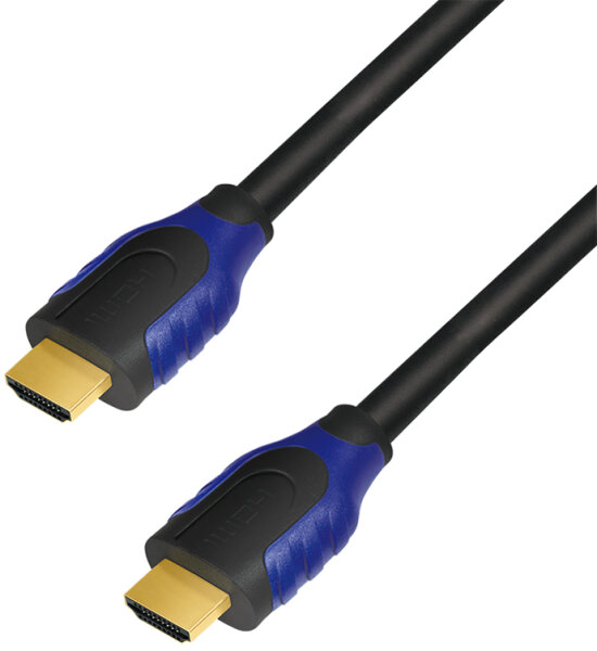 LogiLink Câble HDMI High Speed, fiche mâle HDMI - mâle, 5 m