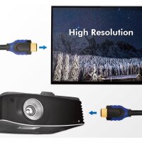 LogiLink HDMI Kabel High Speed, HDMI Stecker - Stecker, 10 m
