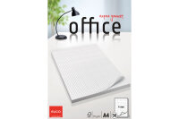 ELCO Bloc notes Office A4 74403.17 quadrillé, 70g...