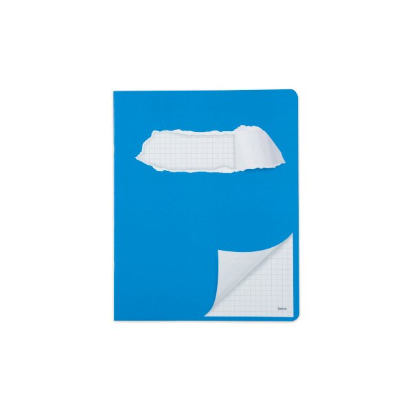 ELCO Schulheft 17,5x22cm 73053.38 kariert blau