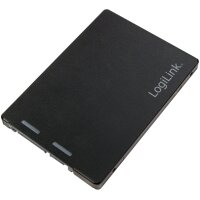 LogiLink Adaptateur M.2 SSD vers 2,5 SATA, noir