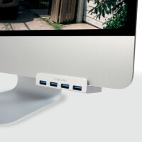 LogiLink Hub USB 3.0, 4 ports, boîtier alu, design...