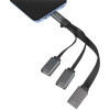 LogiLink USB 3.0 Hub mit USB-C 3.1 Gen1 Anschluss, 3-Port