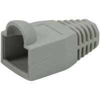 LogiLink Manchon de protection pour connecteur RJ45, gris