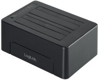 LogiLink Docking Station USB 3.1 disque dur, 2x 2,5/3,5