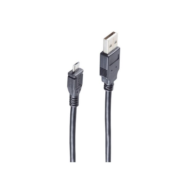 shiverpeaks BASIC-S C&acirc;ble USB 2.0 micro, USB-A - USB-B micro