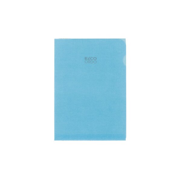 ELCO Dossier Ordo A4 73696.34 transparent, bleu 10 pi&egrave;ces