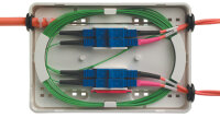 Telegärtner Micro-Spleissbox, 4 x SC Duplex Kupplung