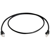 Telegärtner Patchkabel, Kat.6A (tief), S FTP, 1,0 m, grün